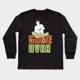 Game Over Kids Long Sleeve T-Shirt